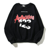 Rrr123 Sweatshirt Printing Crew Neck Casual Loose Sweater