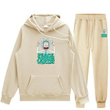 Rick and Morty Tracksuit Pullover Hoodie Sweatshirts Popular Men's Autumn and Winter Hoodie Pullover Hoodie Hoodie Sweater