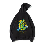 Smiley Face Hoodie Hooded Sweater Men's Large Size Loose Autumn and Winter