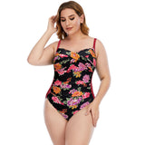 Women Plus Size Swimming One-Pieces One-Piece Swimsuit