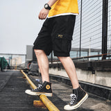 Men Shorts Summer Exercise Shorts Men's Flow Pants Five-Point Casual Pants