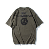 Man Summer T Shirt Printed Round Neck Half Sleeve