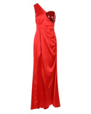 Mariah Carey Dress Elegant Red High Evening Dress