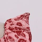 Homecoming Dresses Spring Fashion High Waist V-neck Flying Sleeves Ruffled Dress