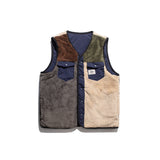 Man Fall Winter Outfis Winter Clothes Casual Vest Boys Loose All-Matching Top