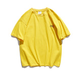 Summer Men's Printed Short Sleeve Couple Half Sleeve T-shirt Loose Top Casual