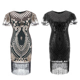 The Great Gatsby Prom Dresses Beaded Tassel Dress