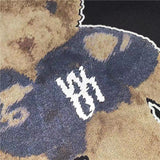We11done Hoodie Bear round Neck Loose Casual Men and Women round-Neck Pullover