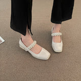 Nude Pumps Block Heel