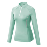 Moisture Wicking Shirts Fall/Winter Women 'S Long-Sleeved Sports Wear Fitness Running Yoga Clothes High Elastic Tights Quick-Drying Sweater