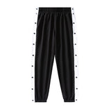 Men Sweatpants Cotton Casual Pants Men's Spring and Autumn Trends Color Matching Sports Trousers