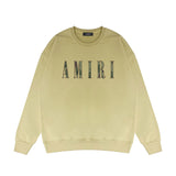 Amiri Sweatshirt Amiri Crew Sweatshirts Crew Neck Sweater