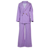 Women Blazar Pants Suit Women's Autumn Loose Suit Suit