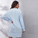 Sweater Dress Outfit With Tights 2 Piece Set Stand-Alone Hot Skirt Women's Knitted Dress Loose Women's Clothing