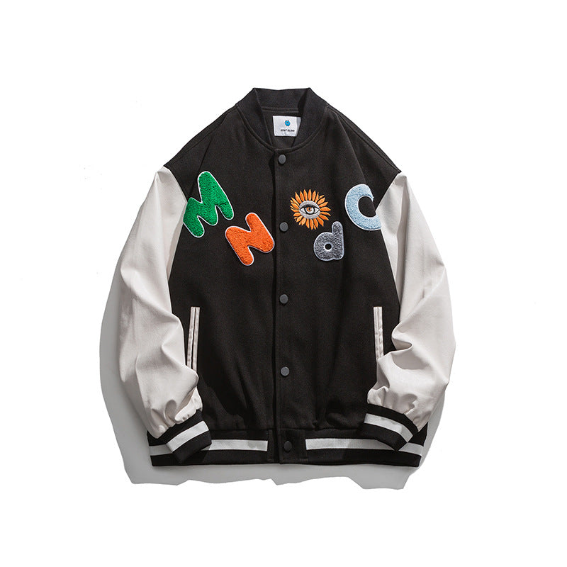 Letterman Jacket Outfit Senior Jackets Varsity Baseball Coat Men's Baseball Jacket