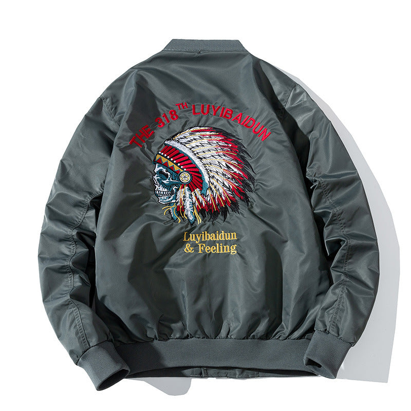 Varsity Jacket Casual Baseball Uniform