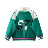 Toddler Boys Jackets Spring and Autumn Boys' Baseball Jacket Coat Children