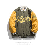 Letterman Jacket Outfit Senior Jackets Varsity Baseball Coat Men's Autumn and Winter Jacket