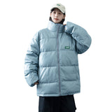 Men's Autumn Winter Coat Couple Stand-up Collar Cotton-Padded Clothes