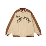 Letterman Jacket Outfit Senior Jackets Varsity Baseball Coat Letter Embroidered Baseball Uniform Men's Coat