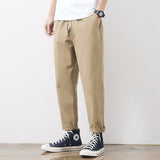 Men Cargo Pants Men's Summer Casual Pants Loose Straight All-Matching Workwear Pants