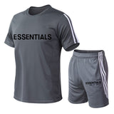 Fear Of God Fog Essentials Casual Short-Sleeved Shorts Suit Chest Logo