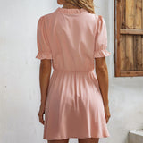 Semi Formal Dresses for Wedding Summer V-neck Dress