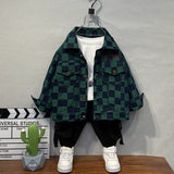 Toddler Boys Jackets Boys' Denim Jacket Spring and Autumn