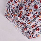 Women Summer Dresses Midi Dress Fashion Puff Sleeve Floral Dress