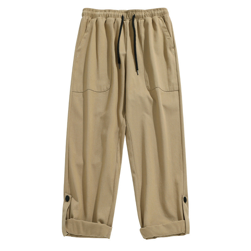 Men Cargo Pants Men's Spring Casual Pants Loose Trousers