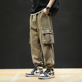 Men Cargo Pants Men's Spring Loose Casual Pants