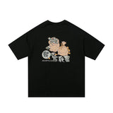 Men T Shirt Summer Casual Tops Men's Clothes Summer Wear Retro Men's round Neck Short Sleeve Casual Loose