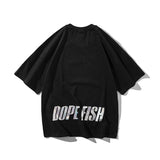 Men Tshirts Couple Loose and Simple Men's All-Matching Hip Hop Letters Half-Length Sleeves T-shirt