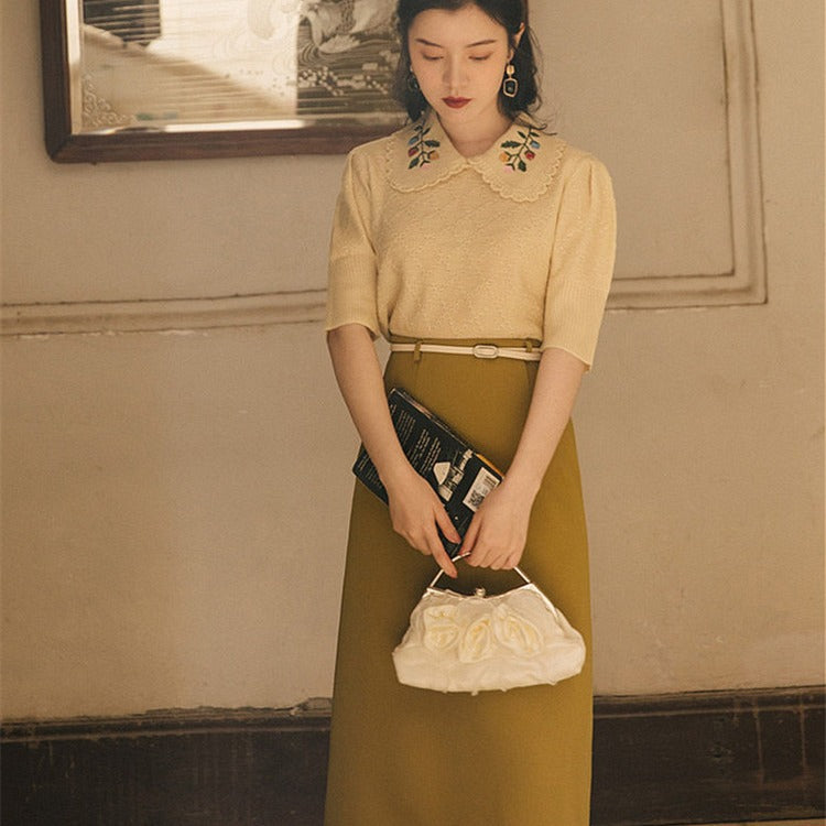 Women Cottagecore Dress Female Summer