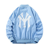 New York NYC Varsity Jacket Baseball Uniform Air Force Pilot Jacket