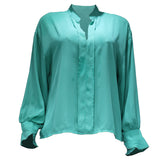 Women Bohemian Shirts Women's Clothing Autumn and Winter Solid Color Casual