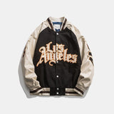 Varsity Jacket for Men Baseball Jackets Casual Loose Casual Fashionable Spring Hip Hop Color Matching