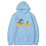 Tom and Jerry Hoodie Casual Fashionable Student Sweater