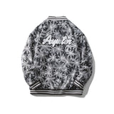 Letterman Jacket Outfit Senior Jackets Varsity Baseball Coat Autumn Printed Pattern Baseball Uniform
