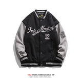 Letterman Jacket Outfit Senior Jackets Varsity Baseball Coat Spring and Autumn American Fashion Brand Baseball Uniform
