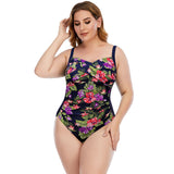 Women Plus Size Swimming One-Pieces One-Piece Swimsuit