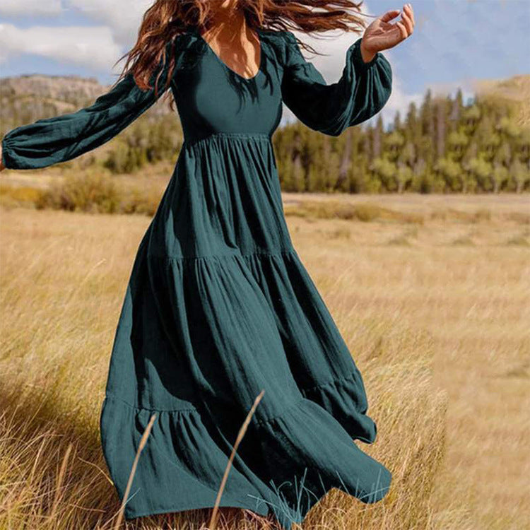 Beth Dutton Bohemian Winter Dress Maxi Dresses Swing Dress