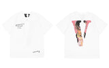 Vlone ShortSleeved Tshirt Men's Casual Fashionable Men's Top