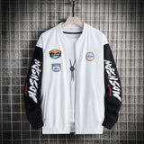 Varsity Jacket for Men Baseball Jackets Spring Loose Letter Printed Baseball Uniform Coats