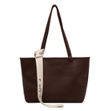 The Teacher Tote Retro Large Capacity Bag Women's Autumn Crossbody Commuter Bag Shoulder Tote Bag