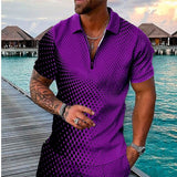 Polo Shirts Men's Polo Shirt Short-Sleeved T-shirt