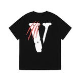Vlone T Shirt Fashion Tshirt Spring Summer Trendy Short Sleeve Vlone plus Size Retro Sports
