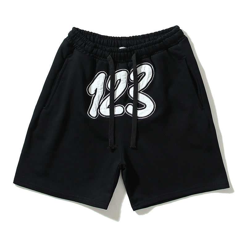 Rrr123 Shorts Drawstring Shorts Vintage Sweatpants Summer