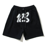 Rrr123 Shorts Drawstring Shorts Vintage Sweatpants Summer