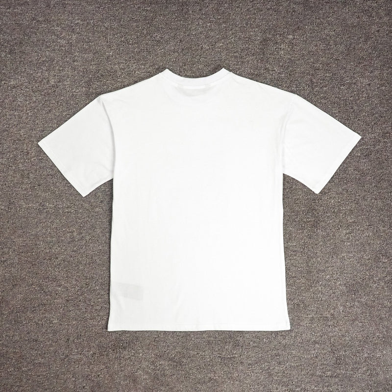 Palm Angels Coconut Tree White Short Sleeve Loose Men's and Women's Same Loose Tee Cotton Short Sleeve